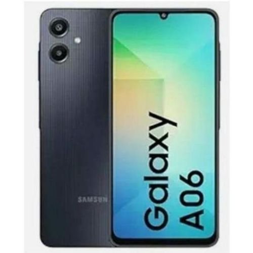 Samsung Galaxy A06 - 6.7" - 64GB + 4GB RAM - 50MP Rear / 8MP Front - 5000 mAh - Black